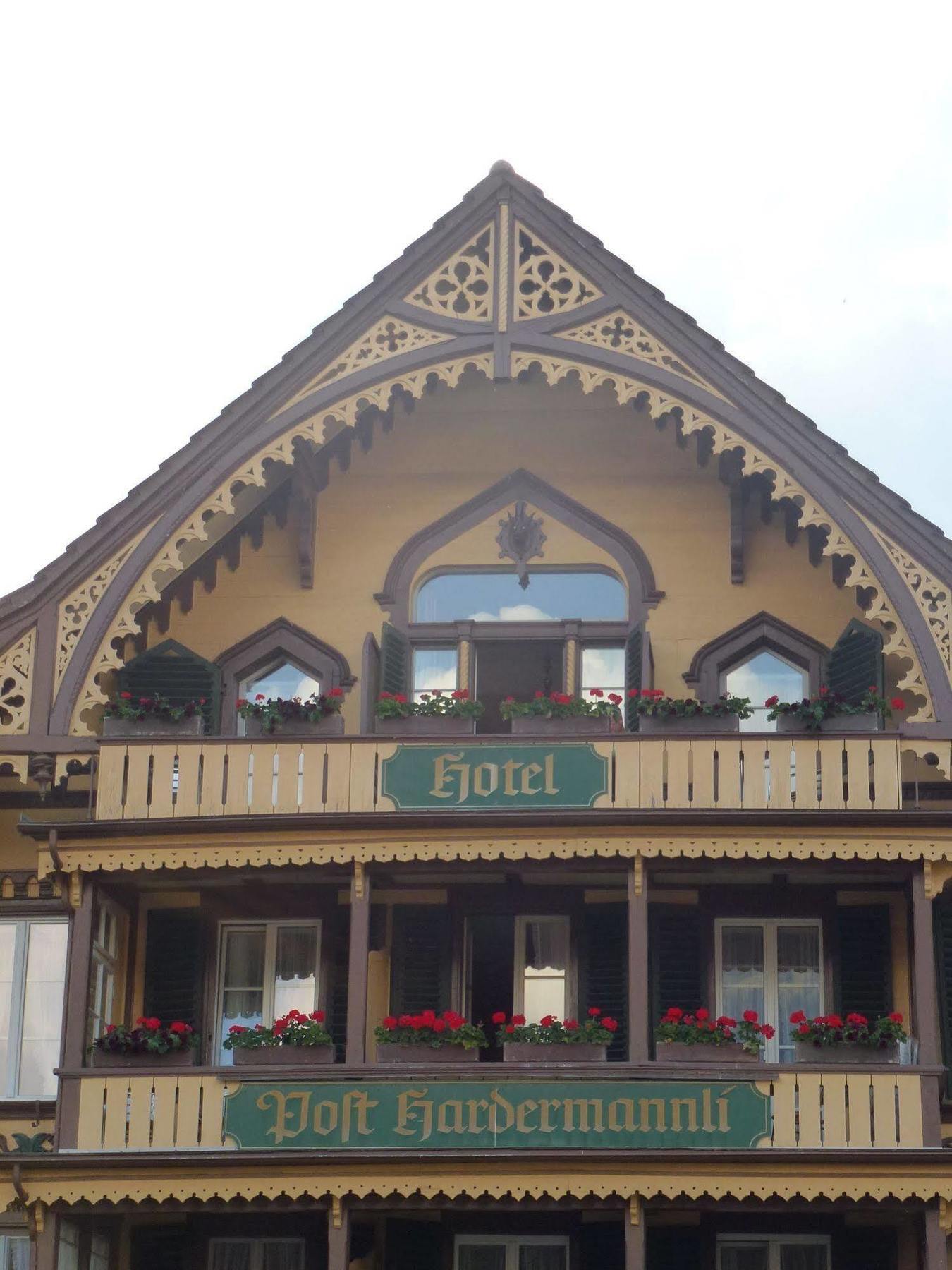 Post Hardermannli Hotel Interlaken Kültér fotó