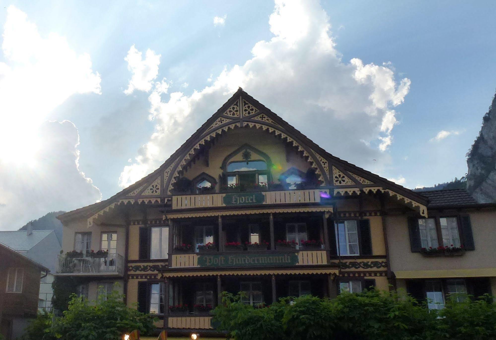 Post Hardermannli Hotel Interlaken Kültér fotó